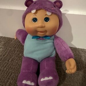 Cabbage Patch Kids Cuties Emmett Hippo 9" Plush Doll - Purple